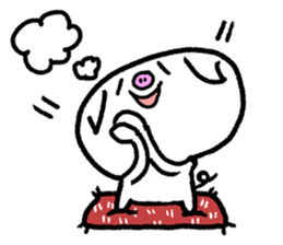 Reply pig's sticker #8695314