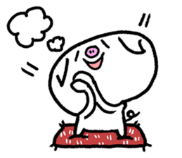 Reply pig's sticker #8695314