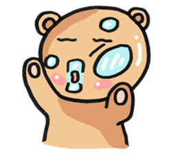 Winnie bear sticker #8695330