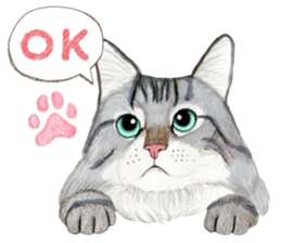 MaineCoon Sticker sticker #8695382