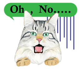 MaineCoon Sticker sticker #8695391