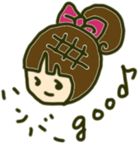 Girl to spread the interesting convo 7 sticker #8695453