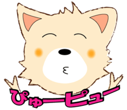 playful puppy sticker #8695411