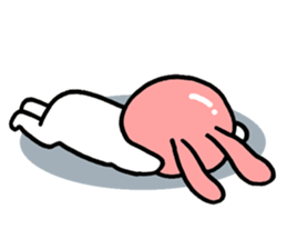 bunny bun sticker #8695564