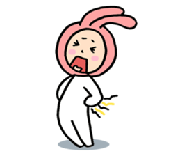 bunny bun sticker #8695565