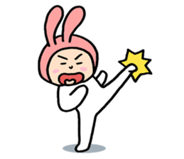 bunny bun sticker #8695572