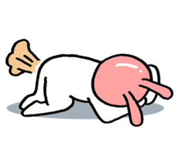 bunny bun sticker #8695578