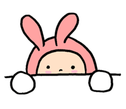 bunny bun sticker #8695586