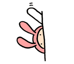 bunny bun sticker #8695587