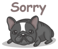 Raven the French Bulldog sticker #8695940