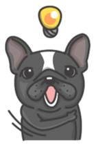 Raven the French Bulldog sticker #8695950