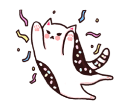 Candy cat & Little waffle sticker #8696011