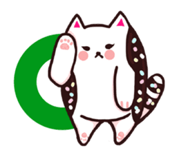 Candy cat & Little waffle sticker #8696022