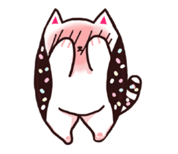 Candy cat & Little waffle sticker #8696025