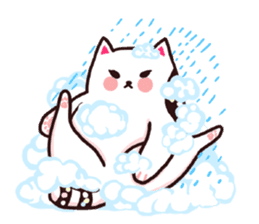 Candy cat & Little waffle sticker #8696028