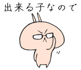 Loose Rabbit and cat,many different sticker #8696185