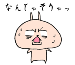 Loose Rabbit and cat,many different sticker #8696188