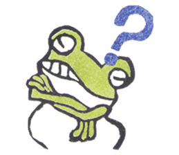 eraser sticker frog sticker #8696330