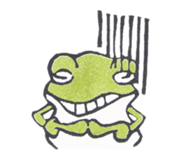 eraser sticker frog sticker #8696335
