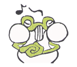 eraser sticker frog sticker #8696337