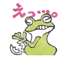 eraser sticker frog sticker #8696353