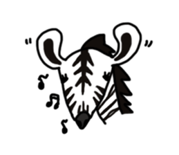 Feeling animal. sticker #8696366