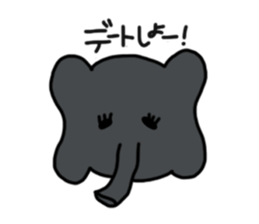 Feeling animal. sticker #8696375