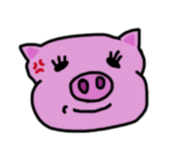 Feeling animal. sticker #8696385