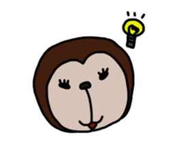 Feeling animal. sticker #8696387