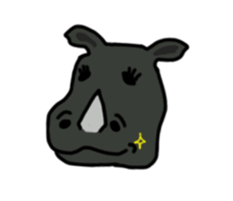 Feeling animal. sticker #8696396