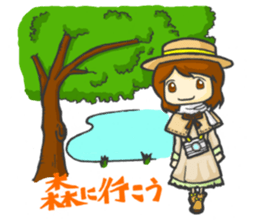 Take a picture with white camera sticker #8696699