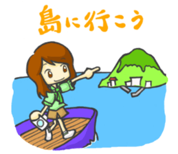 Take a picture with white camera sticker #8696701