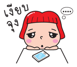 Chompoo girl sticker #8696779