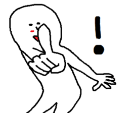 A mysterious mans Ver.2 sticker #8697569