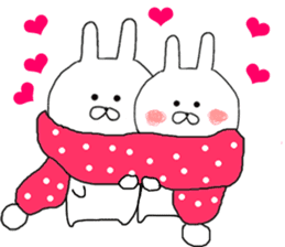 Love Love Sticker of small rabbit  2 sticker #8697682