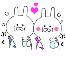 Love Love Sticker of small rabbit  2 sticker #8697684