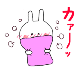 Love Love Sticker of small rabbit  2 sticker #8697698