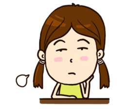 Smile Girl (life is good) sticker #8697854