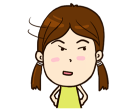 Smile Girl (life is good) sticker #8697862