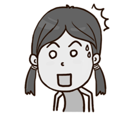 Smile Girl (life is good) sticker #8697870