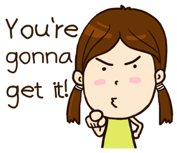 Smile Girl (life is good) sticker #8697871