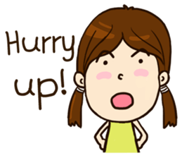 Smile Girl (life is good) sticker #8697879