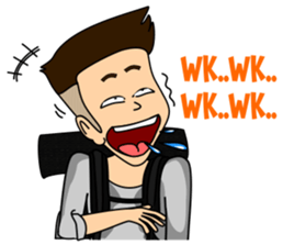 Si Anak Gunung sticker #8697962