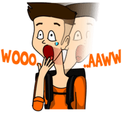 Si Anak Gunung sticker #8697964