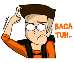 Si Anak Gunung sticker #8697966