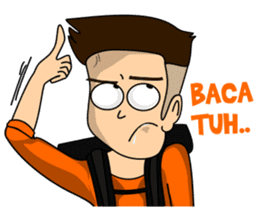 Si Anak Gunung sticker #8697966