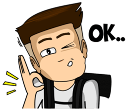 Si Anak Gunung sticker #8697967