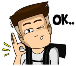 Si Anak Gunung sticker #8697967