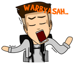 Si Anak Gunung sticker #8697970