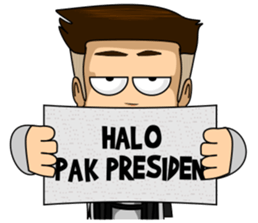 Si Anak Gunung sticker #8697973